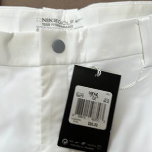 Mens NIKE golf pants white